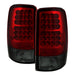 Spyder Auto 5001559 LED Tail Lights; Uses Stock Bulbs; Pair; Red/Smoke; - Truck Part Superstore