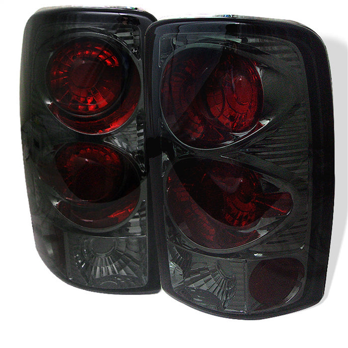 Spyder Auto 5001573 Euro Style Tail Lights; Uses Stock Bulbs; Pair; Smoke; - Truck Part Superstore