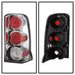 Spyder Auto 5001603 Euro Style Tail Lights; Uses Stock Bulbs; Pair; Chrome; - Truck Part Superstore