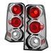 Spyder Auto 5001603 Euro Style Tail Lights; Uses Stock Bulbs; Pair; Chrome; - Truck Part Superstore