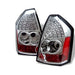 Spyder Auto 5001634 LED Tail Lights; Uses Stock Bulbs; Pair; Chrome; - Truck Part Superstore