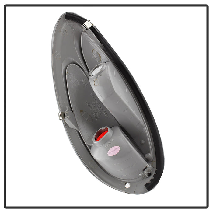 Spyder Auto 5001672 Euro Style Tail Lights; Uses Stock Bulbs; Pair; Chrome; - Truck Part Superstore