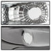 Spyder Auto 5001672 Euro Style Tail Lights; Uses Stock Bulbs; Pair; Chrome; - Truck Part Superstore