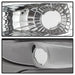 Spyder Auto 5001672 Euro Style Tail Lights; Uses Stock Bulbs; Pair; Chrome; - Truck Part Superstore