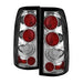 Spyder Auto 5001702 Euro Style Tail Lights; Uses Stock Bulbs; Pair; Chrome; - Truck Part Superstore