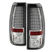 Spyder Auto 5001733 LED Tail Lights; Uses Stock Bulbs; Pair; 28 LED; Chrome; - Truck Part Superstore