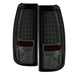Spyder Auto 5001764 LED Tail Lights; Uses Stock Bulbs; Pair; 28 LED; Smoke; - Truck Part Superstore