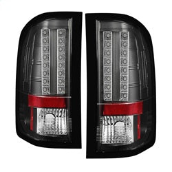 Spyder Auto 5001771 LED Tail Lights; Uses Stock Bulbs; Pair; Black; - Truck Part Superstore