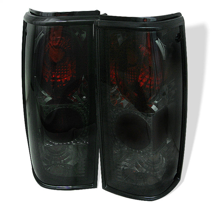 Spyder Auto 5001863 Euro Style Tail Lights; Uses Stock Bulbs; Pair; Smoke; - Truck Part Superstore
