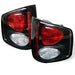 Spyder Auto 5001887 Euro Style Tail Lights; Uses Stock Bulbs; Pair; Black; - Truck Part Superstore