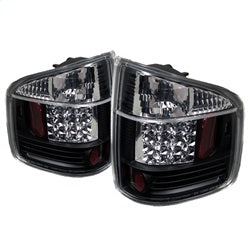 Spyder Auto 5001917 LED Tail Lights; Uses Stock Bulbs; Pair; Black; - Truck Part Superstore