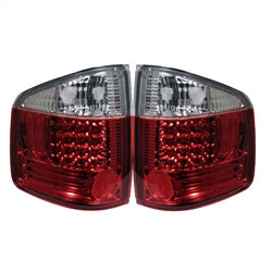 Spyder Auto 5001931 LED Tail Lights; Uses Stock Bulbs; Pair; Red/Clear; - Truck Part Superstore