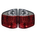 Spyder Auto 5001931 LED Tail Lights; Uses Stock Bulbs; Pair; Red/Clear; - Truck Part Superstore