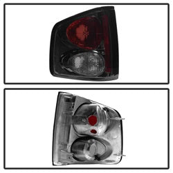Spyder Auto 5001962 Euro Style Tail Lights; Uses Stock Bulbs; Pair; Smoke; - Truck Part Superstore