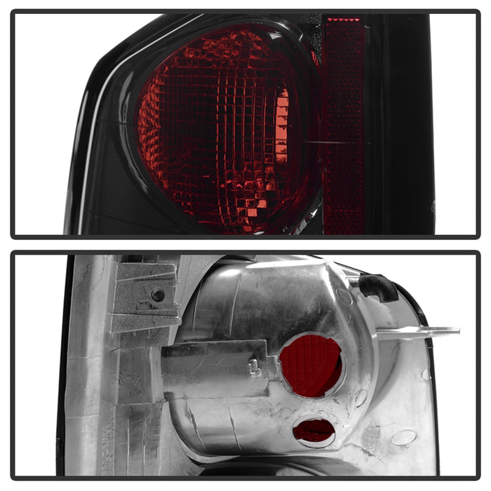 Spyder Auto 5001962 Euro Style Tail Lights; Uses Stock Bulbs; Pair; Smoke; - Truck Part Superstore