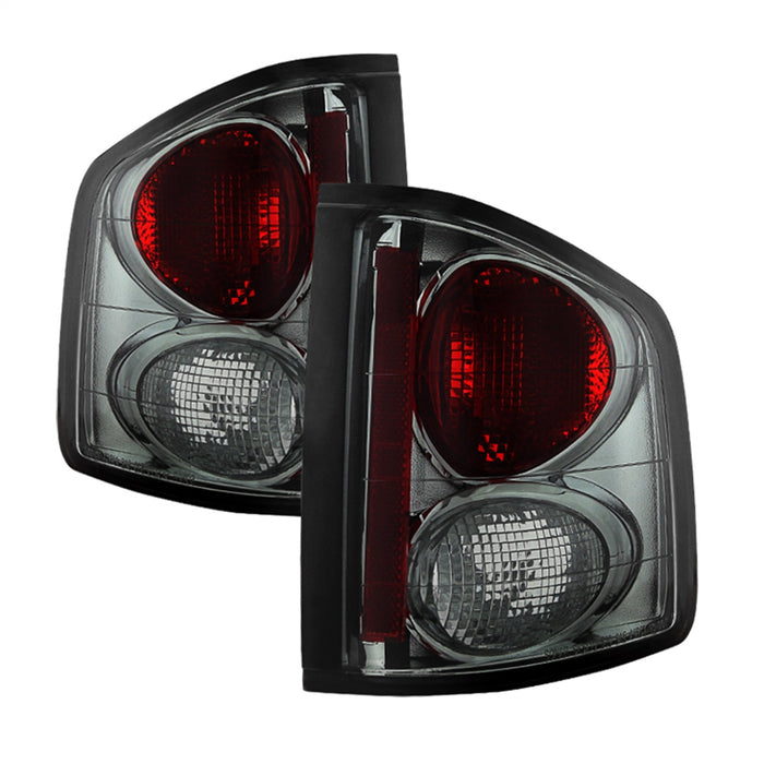 Spyder Auto 5001962 Euro Style Tail Lights; Uses Stock Bulbs; Pair; Smoke; - Truck Part Superstore