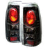 Spyder Auto 5001986 Euro Style Tail Lights; Uses Stock Bulbs; Pair; Black; - Truck Part Superstore