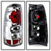Spyder Auto 5001993 Euro Style Tail Lights; Uses Stock Bulbs; Pair; Chrome; - Truck Part Superstore