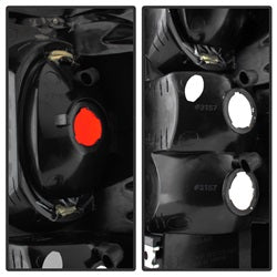 Spyder Auto 5001993 Euro Style Tail Lights; Uses Stock Bulbs; Pair; Chrome; - Truck Part Superstore