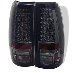 Spyder Auto 5002082 LED Tail Lights; Uses Stock Bulbs; Pair; Smoke; - Truck Part Superstore