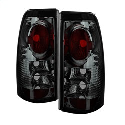 Spyder Auto 5002099 Euro Style Tail Lights; Uses Stock Bulbs; Pair; Smoke; - Truck Part Superstore