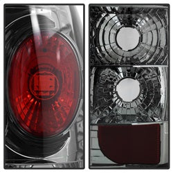 Spyder Auto 5002099 Euro Style Tail Lights; Uses Stock Bulbs; Pair; Smoke; - Truck Part Superstore