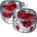 Spyder Auto 5002112 Euro Style Tail Lights; Uses Stock Bulbs; Pair; Chrome; - Truck Part Superstore