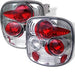 Spyder Auto 5002112 Euro Style Tail Lights; Uses Stock Bulbs; Pair; Chrome; - Truck Part Superstore
