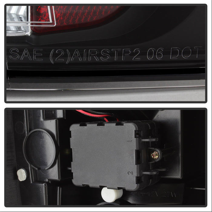 Spyder Auto 5002136 LED Tail Lights; Uses Stock Bulbs; Pair; Black; - Truck Part Superstore