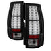 Spyder Auto 5002136 LED Tail Lights; Uses Stock Bulbs; Pair; Black; - Truck Part Superstore