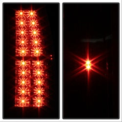 Spyder Auto 5002136 LED Tail Lights; Uses Stock Bulbs; Pair; Black; - Truck Part Superstore
