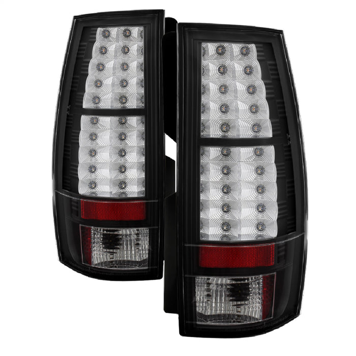 Spyder Auto 5002136 LED Tail Lights; Uses Stock Bulbs; Pair; Black; - Truck Part Superstore