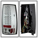 Spyder Auto 5002143 LED Tail Lights; Uses Stock Bulbs; Pair; Chrome; - Truck Part Superstore