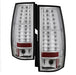 Spyder Auto 5002143 LED Tail Lights; Uses Stock Bulbs; Pair; Chrome; - Truck Part Superstore