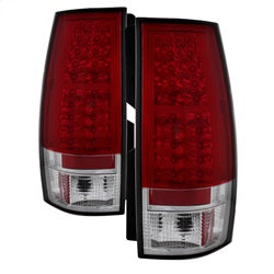 Spyder Auto 5002150 LED Tail Lights; Uses Stock Bulbs; Pair; Red/Clear; - Truck Part Superstore