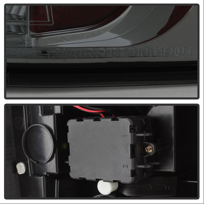 Spyder Auto 5002174 LED Tail Lights; Uses Stock Bulbs; Pair; Smoke; - Truck Part Superstore