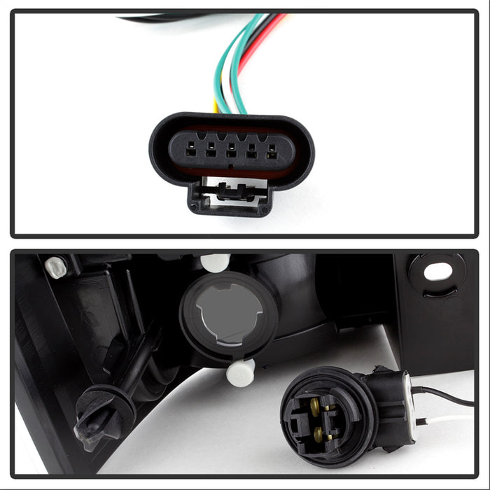 Spyder Auto 5002174 LED Tail Lights; Uses Stock Bulbs; Pair; Smoke; - Truck Part Superstore