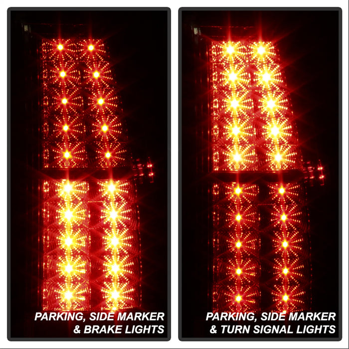 Spyder Auto 5002174 LED Tail Lights; Uses Stock Bulbs; Pair; Smoke; - Truck Part Superstore
