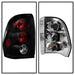 Spyder Auto 5002181 Euro Style Tail Lights; Uses Stock Bulbs; Pair; Black; - Truck Part Superstore