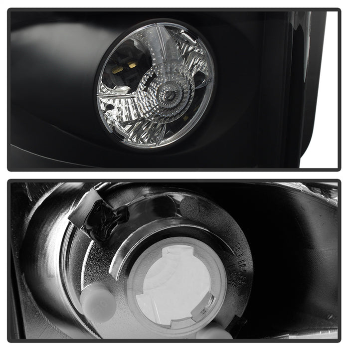 Spyder Auto 5002181 Euro Style Tail Lights; Uses Stock Bulbs; Pair; Black; - Truck Part Superstore
