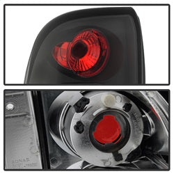 Spyder Auto 5002181 Euro Style Tail Lights; Uses Stock Bulbs; Pair; Black; - Truck Part Superstore