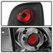 Spyder Auto 5002181 Euro Style Tail Lights; Uses Stock Bulbs; Pair; Black; - Truck Part Superstore