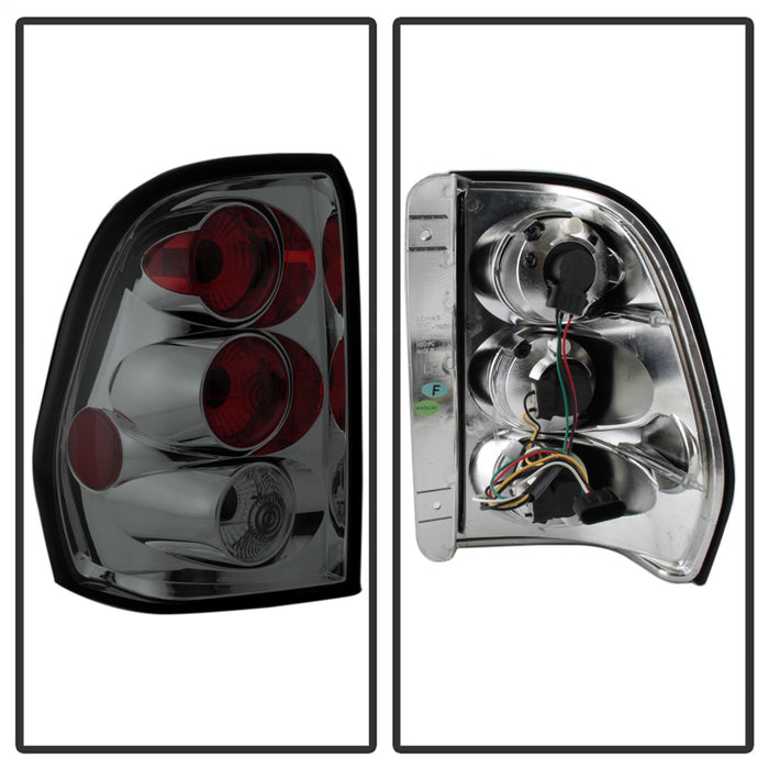 Spyder Auto 5002204 Euro Style Tail Lights; Uses Stock Bulbs; Pair; Smoke; - Truck Part Superstore