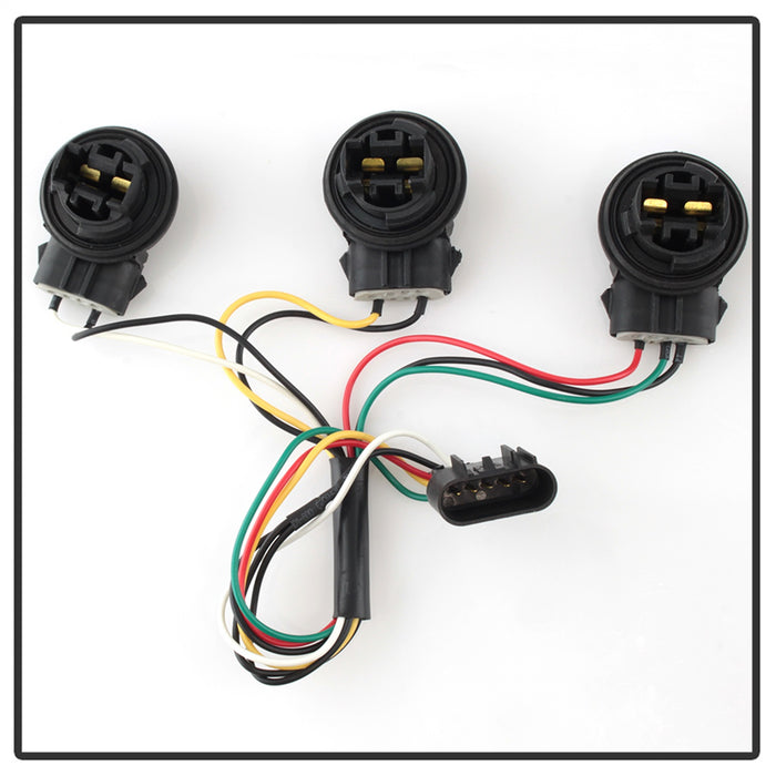 Spyder Auto 5002204 Euro Style Tail Lights; Uses Stock Bulbs; Pair; Smoke; - Truck Part Superstore