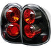 Spyder Auto 5002235 Euro Style Tail Lights; Uses Stock Bulbs; Pair; Black; - Truck Part Superstore