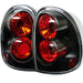 Spyder Auto 5002235 Euro Style Tail Lights; Uses Stock Bulbs; Pair; Black; - Truck Part Superstore