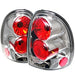 Spyder Auto 5002242 Euro Style Tail Lights; Uses Stock Bulbs; Pair; Chrome; - Truck Part Superstore