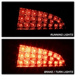 Spyder Auto 5002273 LED Tail Lights; Uses Stock Bulbs; Pair; Black; - Truck Part Superstore