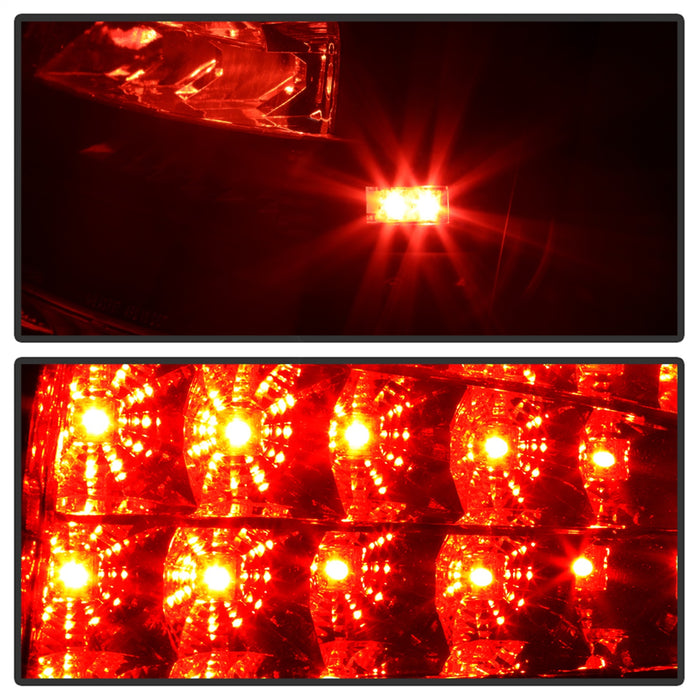 Spyder Auto 5002273 LED Tail Lights; Uses Stock Bulbs; Pair; Black; - Truck Part Superstore