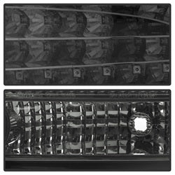 Spyder Auto 5002310 LED Tail Lights; Uses Stock Bulbs; Pair; Smoke; - Truck Part Superstore